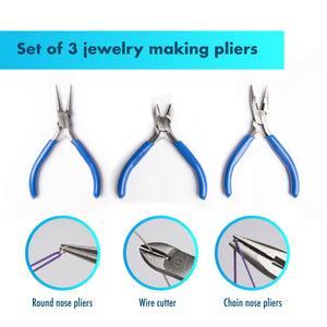 Jewelry Pliers Trio-Set